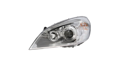 Far Volvo S60/V60 (Y20), 04.2010-05.2013, partea Stanga, electric, cu lumini pt curbe, xenon, tip bec D3S+H9, fara balast, cu bec, cu motoras, Valeo