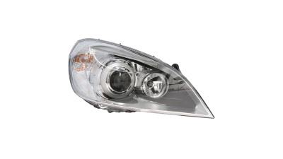 Far Volvo S60/V60 (Y20), 04.2010-05.2013, partea Dreapta, electric, cu lumini pt curbe, xenon, tip bec D3S+H9, fara balast, cu bec, cu motoras, Valeo