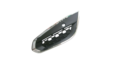 Grila bara Volvo S/V60 (Y20) 04.2010-05.2013, Fata partea Stanga, Cu rama cromata, cu gaura senzor parcare, 31323413
