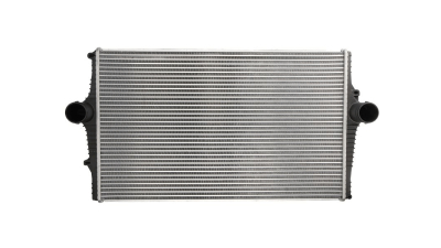 Intercooler Volvo S80 D5, 06.2001-12.2002, motor 2.4 D5, 2.5 TDI, diesel, cu/fara AC, aluminiu brazat/plastic, 688x421x30 mm, 