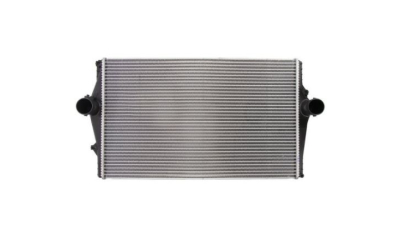 Intercooler Volvo S80, 06.1998-07.2006, V70, 08.2001-08.2007, motor 2.5 T 154kw, benzina, cu/fara AC, aluminiu brazat/plastic, 688x418x30 mm, Valeo, cu gaura pentru senzor de presiune 