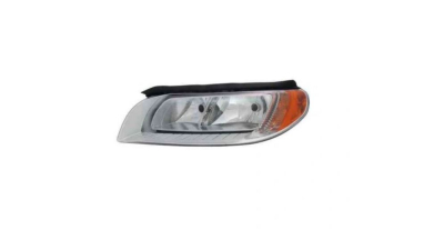 Far VOLVO S80 (AS), 04.2006-05.2013; V70 (BW), 03.2007-; XC70 (BW), 03.2007-, partea Stanga, DEPO, tip bec H7+H9; electric; argintiu; cu motor; halogen