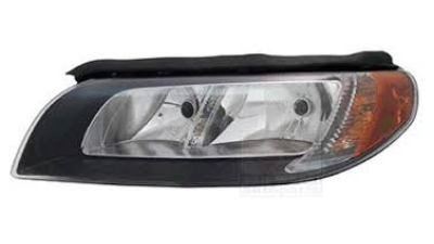 Far Volvo S80 (As), 04.2006-05.2013, Volvo V70 (Bw), 03.2007-, Volvo Xc70 (Bw), 03.2007-, Electric, tip bec H7+H9, omologare ECE, cu motoras, negru, 30796137; 31214176; 8695077, Stanga