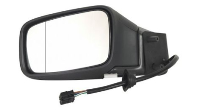 Oglinda exterioara Volvo 850 (Ls/Lw) Sedan/Combi, 06.1991-12.1996, Volvo S70/V70/C70/Cabrio (Ls/Lw), 01.1997-12.2001, Volvo S90/V90, 01.1997-12.1998, Stanga, Crom, electrica, Cu incalzire, grunduita partial, Asferica, View Max, 6817225; 8626852 9085514M
