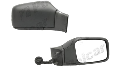 Oglinda exterioara Volvo 850 (Ls/Lw) Sedan/Combi, 06.1991-12.1996, Volvo S70/V70/C70/Cabrio (Ls/Lw), 01.1997-12.2001, Volvo S90/V90, 01.1997-12.1998, Dreapta, Crom, electrica, Cu incalzire, grunduita partial, Convex, View Max, 6817226; 8626851 9085524M
