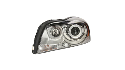 Far Volvo XC90 (C_) 06.2006-2015, partea Stanga, xenon, cu lumini pt curbe, tip bec D1S+H9, fara balast, cu motoras, cu cablaj, cu becuri, Valeo