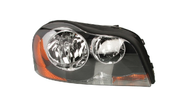 Far Volvo Xc90 (C/P28), 10.2002-05.2006, partea Dreapta, tip bec H7+H7; electric; semnal galben; fara motor, DEPO