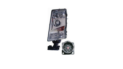 Far VOLVO FH/FM, 02-07, partea dreapta, DEPO, tip bec H7+tip bec H7+tip bec H7+tip bec H7+PY21W+W5W; electric; fara motor; halogen