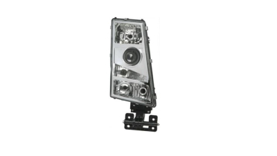 Far Volvo Fh/Fm, 2002-2007, partea Dreapta, xenon; D2S+tip bec H7+H7+H7+PY21W+W5W; manual; fara bec descarcare; fara ballast, DEPO