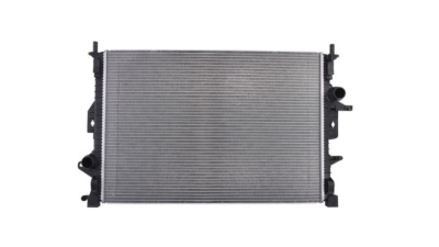 Radiator racire Volvo V40 D3, 03.2012-03.2015, motor 2.0 D3, 110 kw; V40 D4, 03.2012-2019, motor 2.0 D4, 130 kw, diesel, cutie manuala, cu/fara AC, 672x470x27 mm, Valeo, aluminiu brazat/plastic 