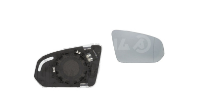 Geam oglinda exterioara cu suport fixare Volvo S90/V90, 05.2016-, partea Dreapta, sticla asferica; geam mic, View Max