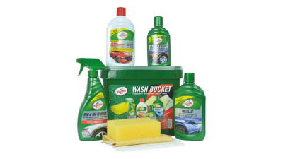 Set spalare masina Turtle Wax ET04, kit - galeata cu 7 produse