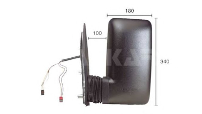 Oglinda exterioara stanga electrica convexa Alkar 9227977 Iveco Daily Iii Caroserie Inchisa/Combi Daily Iii Platou / Sasiu