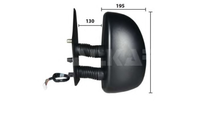 Oglinda exterioara stanga electrica convexa Alkar 9239921 Citroen Jumper Bus (244, Z_) Jumper Caroserie (244) Jumper Platou / Sasiu (244) Ducato Bus (244, Z_) Ducato Caroserie (244) Ducato Pla