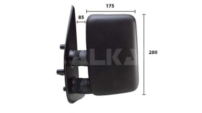 Oglinda exterioara stanga manual convexa Alkar 9250961 Citroen Jumper Bus (230P) Jumper Caroserie (230L) Jumper Platou / Sasiu (230) Ducato Bus (230) Ducato Caroserie (230L) Ducato Platou / Sa