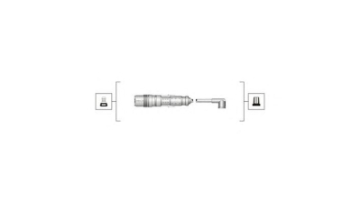 Set cablaj aprindere  MAGNETI MARELLI Seat Cordoba Vario (6K5) Polo (6N2) Polo (6N1) Lupo (6X1, 6E1) Ibiza 3 (6K1) Cordoba (6K2)