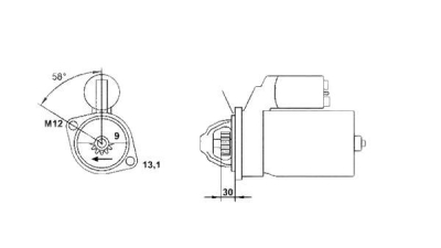 Electromotor fara piesa veche la schimb  MAGNETI MARELLI Audi 100 Avant (4A, C4) 100 (4A, C4) Coupe (89, 8B) 80 (8C, B4) 80 Avant (8C, B4) A8 (4D2, 4D8) A6 Avant (4A, C4) Passat (3B2) A6 (4A, C4) Cabr