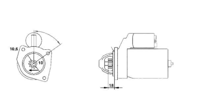 Electromotor fara piesa veche la schimb  MAGNETI MARELLI Ford Scorpio 2 Combi (Gnr, Ggr) Scorpio 1 Combi (Gge) Scorpio 2 (Gfr, Ggr) Sierra (Gbg, Gb4) Sierra Combi (Bng) Sierra Hatchback (Gbc, Gbg) T