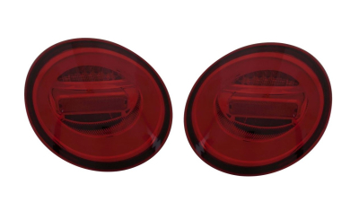 Set stopuri tuning VOLKSWAGEN BEETLE (1C/9C/1Y), 01.1998-05.2005, partea stanga+dreapta, Taiwan, indicator dinamic; LED; rosu, fumuriu