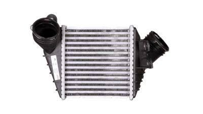 Intercooler VW New Bettle, 07.2001-2010, motor 1.9 TDI 74kw, diesel, cu/fara AC, aluminiu brazat/plastic, 204x183x85 mm, fara senzor presiune, 