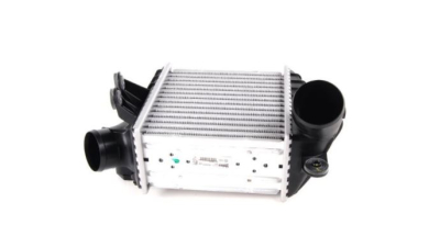 Intercooler VW New Bettle, 01.1998-2010, motor 1.9 TDI 66kw, diesel, 1.8 T 110/132kw, benzina, cu/fara AC, aluminiu brazat/plastic, 184x190x85 mm, SRLine, 