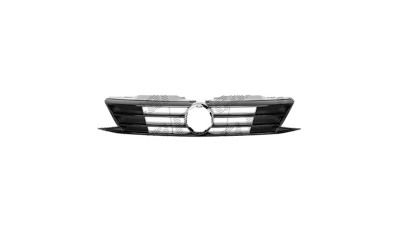 Grila masca radiator VW Jetta (1b), 2015-2018, Fata, Negru stralucitor, Aftermarket