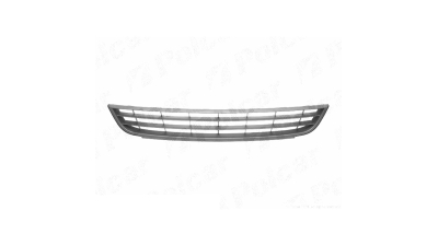 Grila bara Vw Jetta (1b) 2015-, Fata Partea centrala, Cu ornament argintiu, 