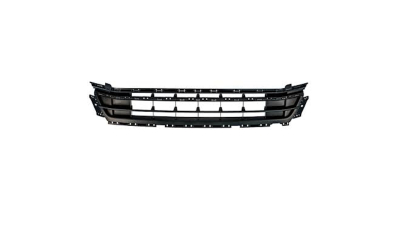 Grila bara fata Vw Jetta (1b), 2015-, Mijloc, Neagra, parte montare Grila centrala bara, 95032725, Aftermarket