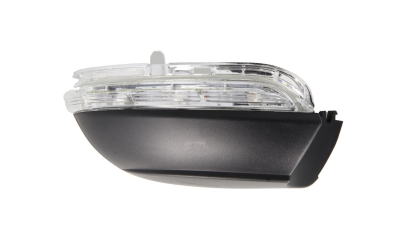 Lampa semnalizare oglinda Vw Beetle (5c1), 10.11-, Eos (1f), 06.08-11.10/ 11.10-, Jetta (1b), 07.10-, Passat (B7) 11.2010-; Passat Cc (357), 06.08-02.12, Scirocco (Typ 13), 07.08-, cu LED , alba , omologare ECE, 3C8949102; 3C8949102D, Dreapta