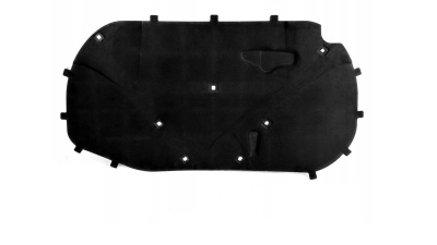 Capitonaj izolatie capota motor Volkswagen Scirocco (1k8), 07.2008-, fata, Material amortizare zgomot