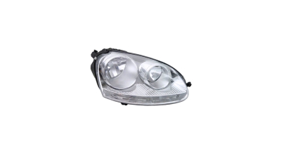 Far VW Golf 5 (Hatchback / Combi) 10.2003-05.2009 Jetta 05.2004-09.2010 HELLA partea Dreapta tip bec H7+H7 clar cu reflector argintiu