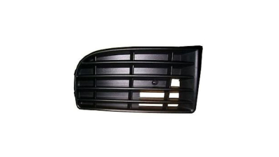 Grila bara fata Vw Golf V (1k), 10.2003-05.2009 pentru 1.4 16V, 1.4 FSI, 1.4 TSI, 1.6 benzina; 1.9 TDI ( Fara 2.0 Tdi/2.0 Fsi/Tfsi), parte montare partea dreapta, fara gaura proiector, 951327-4, Aftermarket