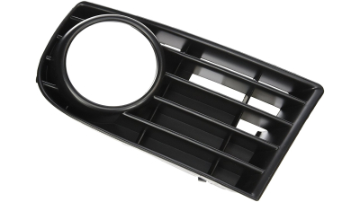Grila bara fata VW Golf 5 (1K), 10.2003-05.2009, Dreapta, 1K0853665B9B9, 9513276R cu locas pentru proiectoare, fara modelul 2.0TDI/2.0FSI/TFSI