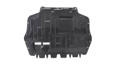 Scut motor Audi A3 (8p) 05.2003-04.2008 Seat Altea (5p1/5p5) 03.2004-2015; Leon (1p1) 06.2005-12.2012 ; Toledo (5p2) 10.2004-09.2009 (Pt Motorizari 2.0 Diesel 125kw) , partea Fata , Polietilena; Polcar, Cu Gauri, 1K0825235AC