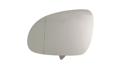 Geam oglinda Seat Alhambra 2004-06.2010, Superb (3U4) 2006-2008 VW Eos 2006-2008, Golf 5 (1K) 10.2003-2009 , Golf 5 Plus 2005-2009, Jetta/Golf Kombi 09.2005-09.2010, Passat B5, B6 2003-2011, Sharan 2004-2010, stanga, incalzita, crom asferica