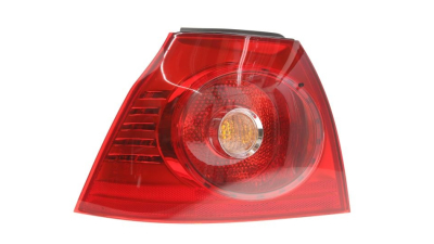 Stop spate lampa VW Golf 5 (1k), 10.2003-05.2009, Hatchback, partea Stanga, exterior; H6W+P21W; cu locas bec; Omologare: ECE, VALEO