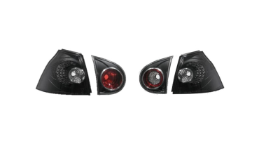 Set stopuri tuning VW GOLF 5 (1K), 10.2003-05.2009, model Hatchback, Taiwan, partea stanga+dreapta, LED; negru, transparent; cu lampa interioara; cu locas bec;