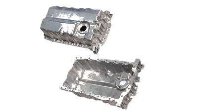 Baie ulei pentru Vw Passat (B6 (3c)), 01.2005-07.2010 Motorizare 1.9 Tdi Bkc, Bxe Din Aluminiu, Cu Gaura Pt. Sonda