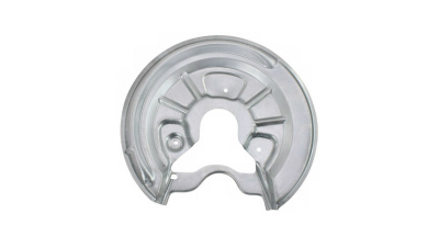 Protectie stropire disc frana Audi A3 (8p), 05.2003-10.2012, Seat Altea (5p1/5p5), 03.2004-, Leon (1p1), 06.2005-12.2012 , Toledo (1m2), 04.1999-09.2004, Spate, Dreapta, metal