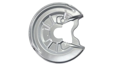 Protectie stropire disc frana Audi A3 (8p), 05.2003-04.2008 Hatchback, Sportback, A3 (8p), 04.2008-10.2012 Hatchback, Convertible, Sportback, Spate, Dreapta, sistem franare Lucas , diam. Ext.:282mm