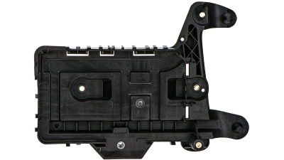 Tava, Suport baterie Audi A3 (8p), 05.2003-04.2008, A3 (8p), 04.2008-10.2012 Hatchack, Cabrio, Q3 (8u), 06.2011-02.2015 , Q3 (8u), 01.2015-, fata, 