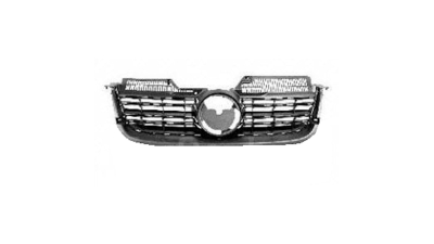 Grila radiator, masca fata Vw Jetta/Golf Combi, 09.2005-09.2010, parte montare centrala, cu gauri senzori parcare, 951405-5, Aftermarket