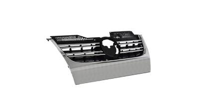 Grila radiator, masca fata Vw Jetta/Golf Combi, 09.2005-09.2010, parte montare centrala, completa, cu gaura mare emblema, 951405-Q, Aftermarket
