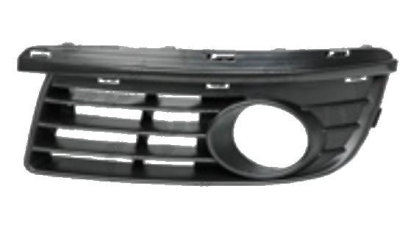 Grila bara fata VW Jetta (1K5/1Km), 09.2005-09.2010, partea Stanga, 95142723 cu locas pentru proiectoare