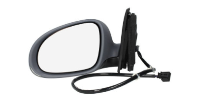 Oglinda exterioara VW Jetta (1K5/1Km) 09.2005-09.2010 , VW Golf 5 COMBI 03.2007-01.2009; Golf 6 VI 10.2008-2013 Combi ; Partea Stanga Crom Asferica Electrica Cu Incalzire, cu semnalizare, carcasa grunduita, 6 pini