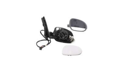 Oglinda exterioara VW Golf 5 Plus (5M) 01.2005-01.2009 Partea Dreapta Crom Convex Electrica Cu Incalzire, carcasa grunduita, cu semnalizare,