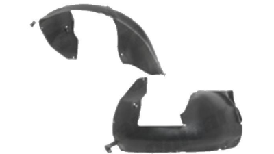 Carenaj roata VW Eos (1F), 05.2006-2015 partea Stanga, punte fata partea din spate, 1Q0805977A, 9516FL2T