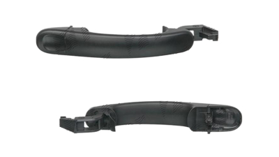 Maner usa exterior Vw Eos (1f), 05.2006-2015, Vw Jetta/Golf Combi (1k5/1km), 09.2005-09.2010, negru/grunduit, parte fata partea Dreapta