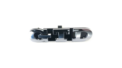 Emblema grila radiator VW Golf 6 (5k), 10.2008-2016, GTD, Fata, inscriptie GTD, 5K0853679, Aftermarket