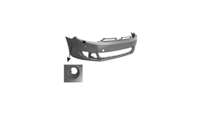 Bara fata Volkswagen Golf 6 (5k), 10.2008-, Hatchback, cu gauri pentru spalator; grunduit; cu gauri pt. senzori de parcare si PDC